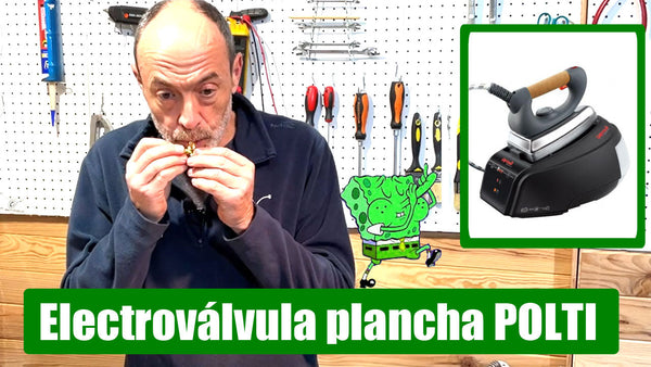 Videotutorial: REPARACIÓN CENTRO DE PLANCHADO POLTI: Cómo cambiar la electroválvula