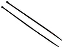 Black nylon clamp 7.6x380mm