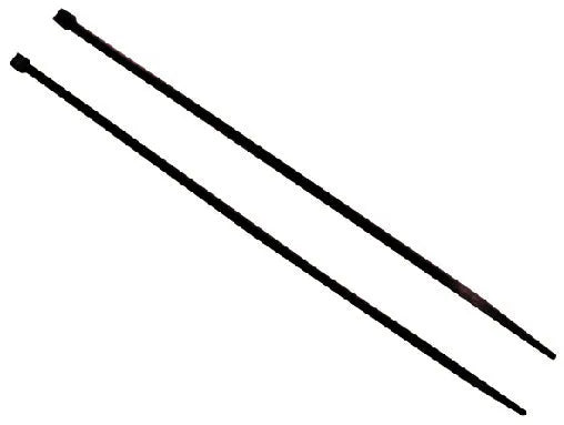 Black nylon clamp 2.5x203mm
