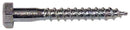 Zinc-plated screw 8x60mm for anchor plug 1 pc.