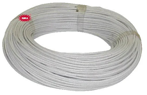 White Silicone Cable by the Meter