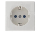 White Schuko Surface Base 16A 250V | AS07101