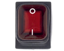 Bipolar switch 1t with red pilot light