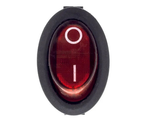 Red on/off switch 250V