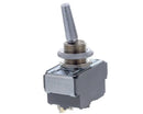 Chromed unipolar switch ø12 mm