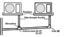 Rigid PVC tube ø 16mm 2.5-meter bar