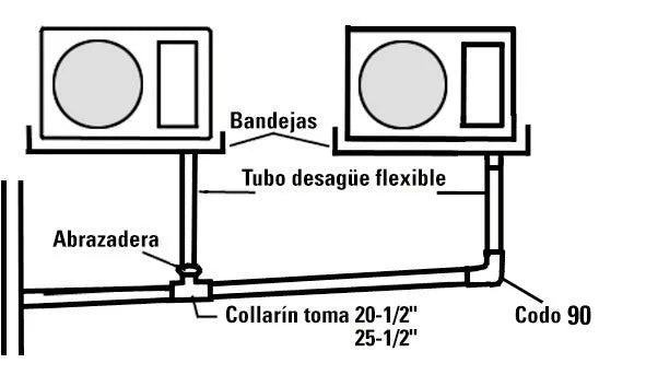 Rigid PVC tube ø 16mm 2.5-meter bar