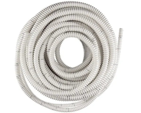 Spiral drain hose 20x16 white 1m.PVC