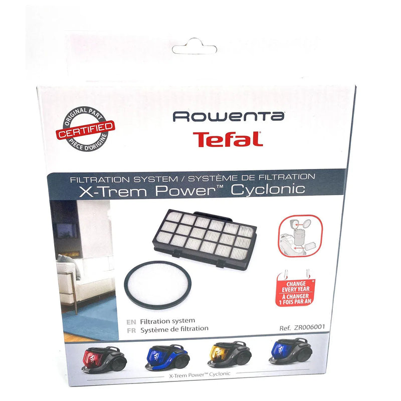 Kit de filtros aspiradora Rowenta X Trem Power Cyclonic ZR006001