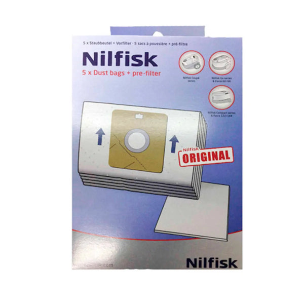 20 Bolsas Aspiradoras Compatibles Con Nilfisk Coupe Neo Xtra