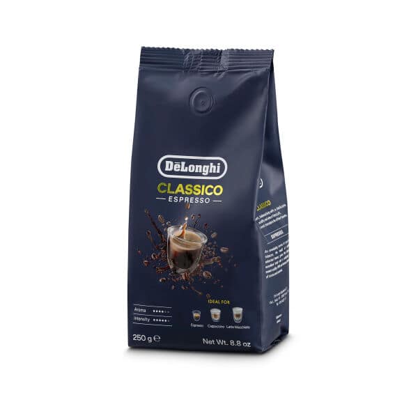 DeLonghi Café en grano Classic, 50% Arábica, 50 % Robusta, 250 gr DLSC600 AS00000171