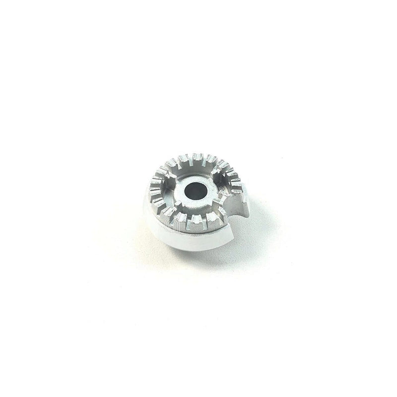 Auxiliary burner body for cooker compatible with Whirlpool and Indesit