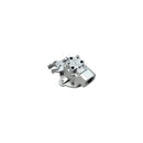 Auxiliary burner cup for vitroceramic Whirlpool and Indesit