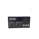 2 tazas vidrio doble pared 500ml para cafetera De Longhi AS00006566