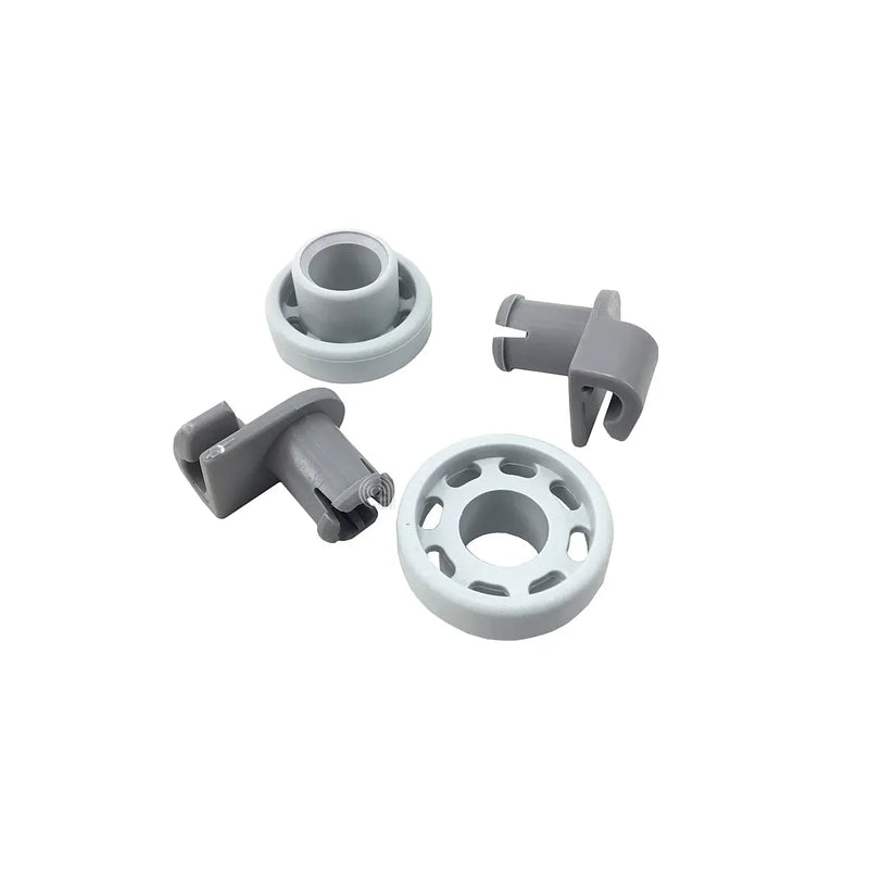Original Bosch lower basket wheel kit for dishwasher 00028021