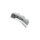 Original door handle set for Candy washing machine 41041407 silver