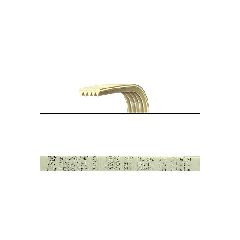 ELECTROLUX ZANUSSI - Polyurethane Belt H7 1225 Washing Machine - 1326721303
