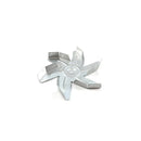 Ventilador 6 palas motor horno compatible Electrolux 3152666008