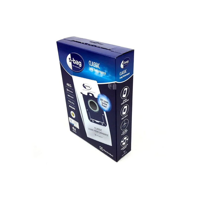 Set of 4 original bags for Electrolux vacuum cleaner E201S