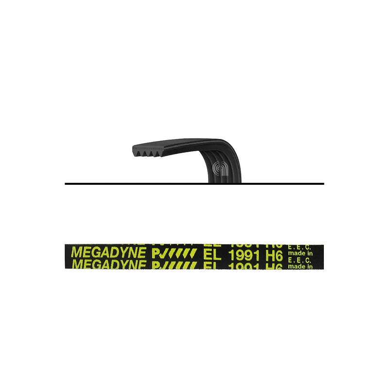 WHIRLPOOL / INDESIT - Poly-V 1991 H6 Belt for Dryer - 482000032360