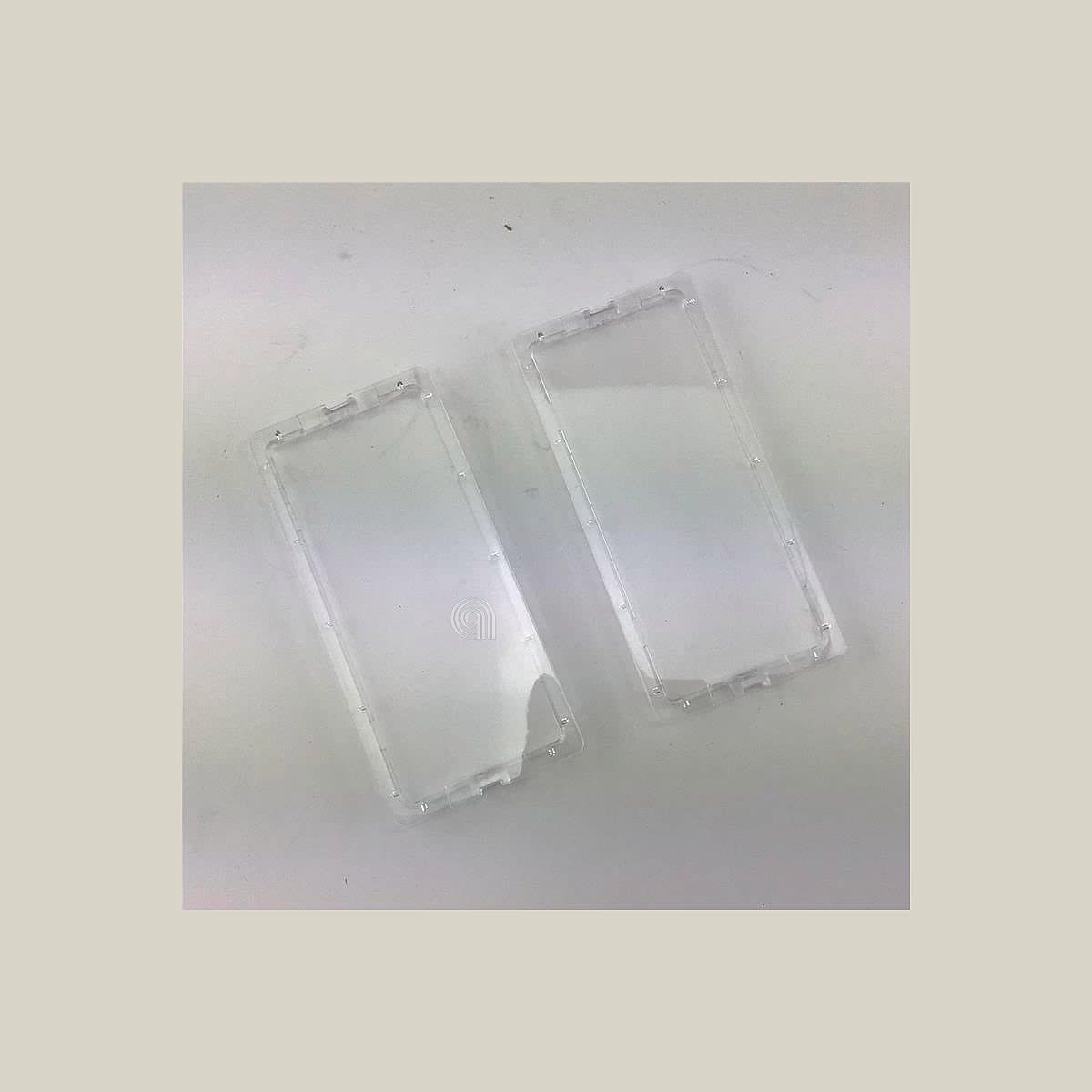 KIT 2 RECTANGULAR CEILING LIGHTS ORIGINAL EXTRACTOR HOOD FABER