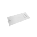 White evaporator door for Indesit and Whirlpool refrigerator