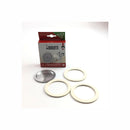 Kit 3 juntas y placa para cafetera moka 6 tazas Bialetti