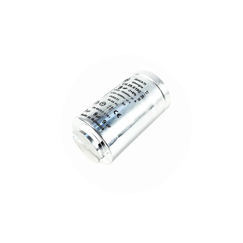 Electrolux, AEG, Zanussi original 9uF capacitor for dryer 1250020227