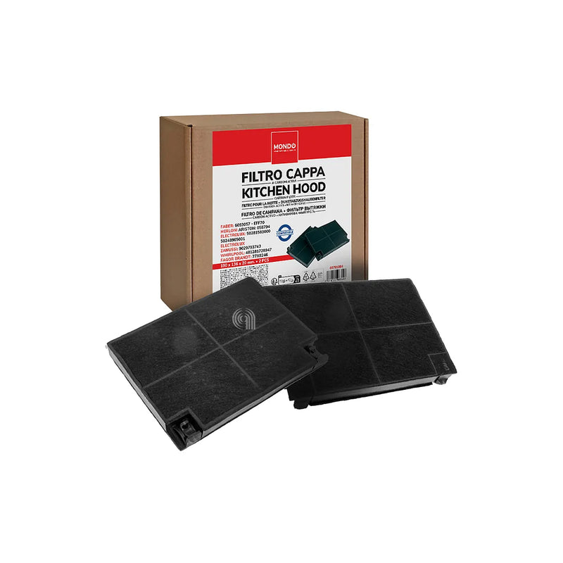 FABER, ARISTON, ELECTROLUX, WHIRLPOOL, BEKO, INDESIT, ZANUSSI, BRANDT - Carbon filter for extractor hood - AST-00701084