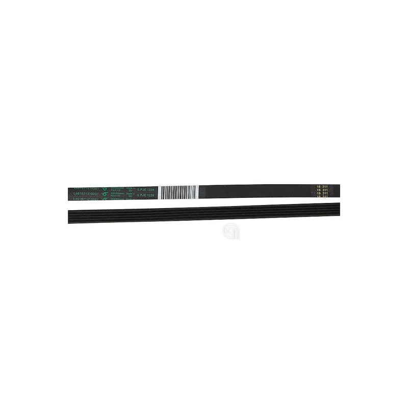 Original Whirlpool and other brands J5 1239 Poly-V washing machine belt