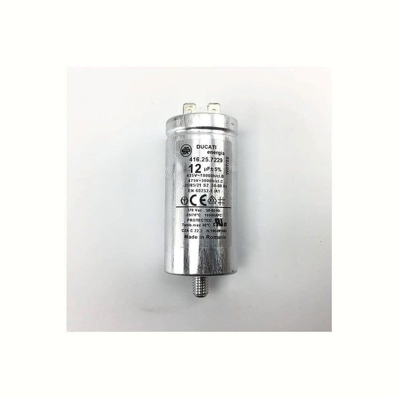 12uF metal capacitor for Candy dryer original 41041497