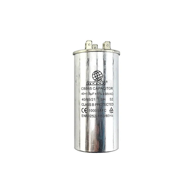 UNIVERSAL - Double Capacitor 40+1.5 µF 450V Air Conditioner - AST-00230534