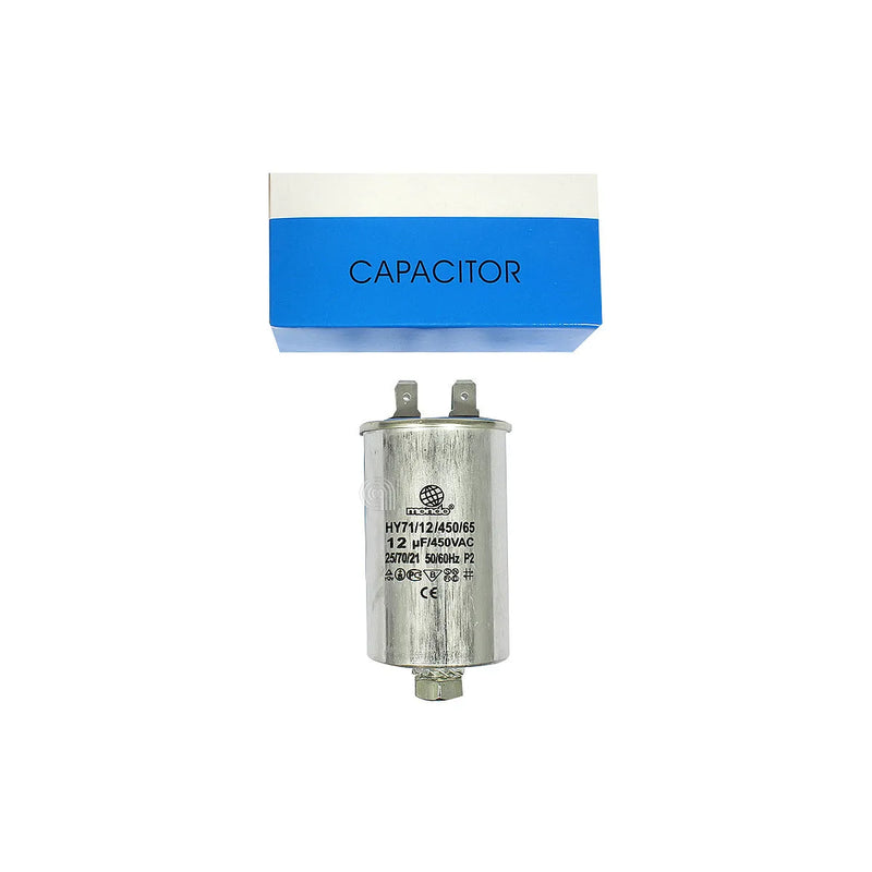 UNIVERSAL, MONDO - Metal Capacitor 12µF for Washing Machine - AST-00230316