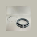 Oval gasket for Bosch washing machine with codes 00681211 and 20007282