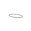 Poly-V PJ4 1333 belt for Bosch washing machine with code 00118926