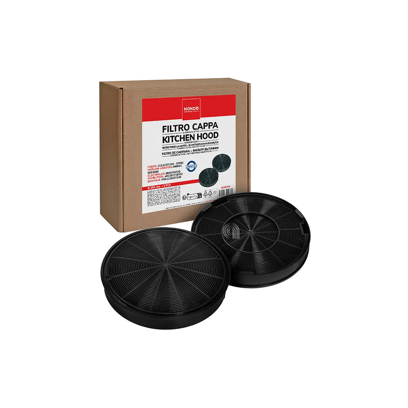 MONDO, FABER, FRANKE, ELECTROLUX - Adaptable circular carbon filter for extractor hood - AST-00701096