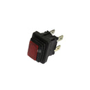 Red rectangular switch Polti for Vaporella M0005243