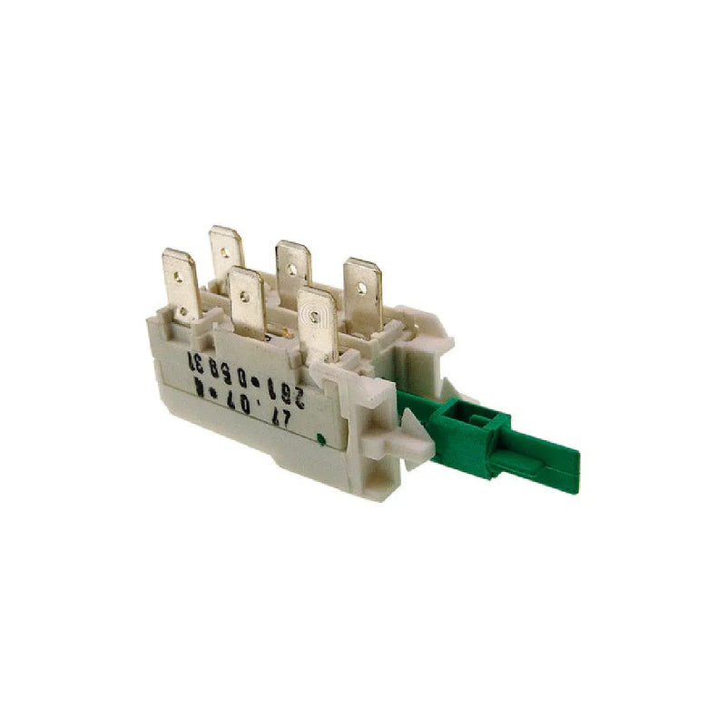 Button switch for Whirlpool Indesit washing machine C00378066