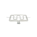 Resistencia superior horno Elba original 3450W 062075004