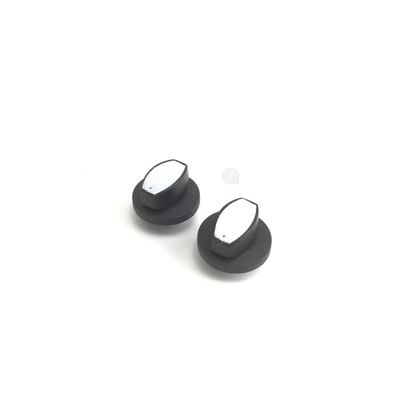 Kit 2 manípulos termostato horno compatible De Longhi AT6255510300
