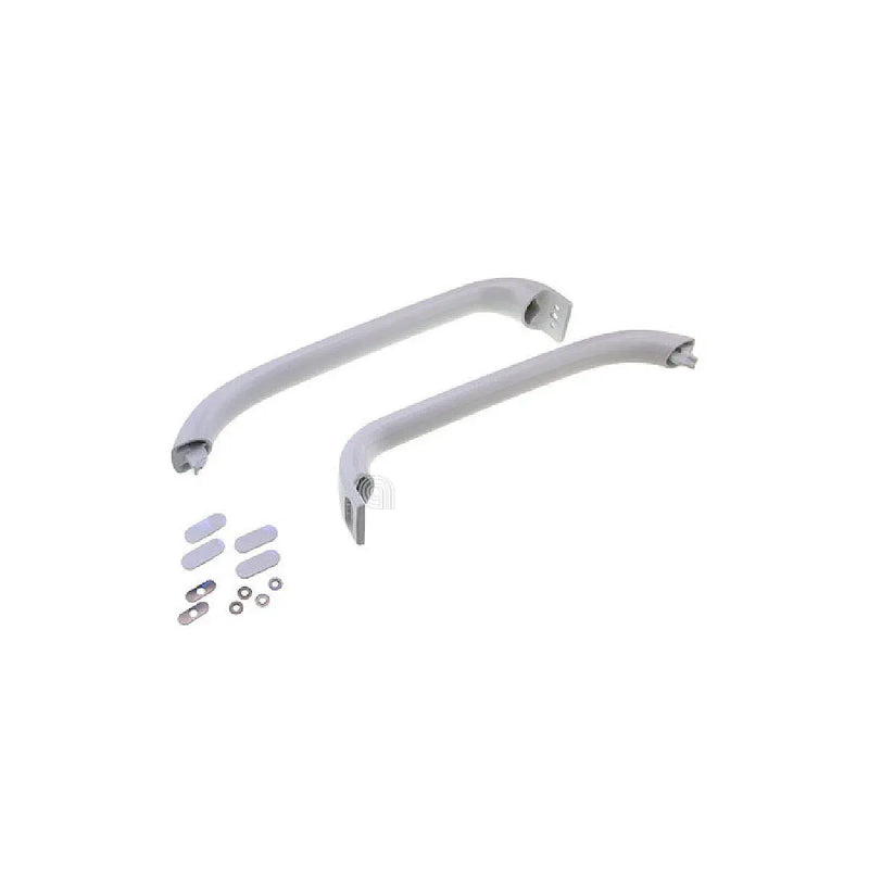 Original door handle for Bosch fridge with screws white