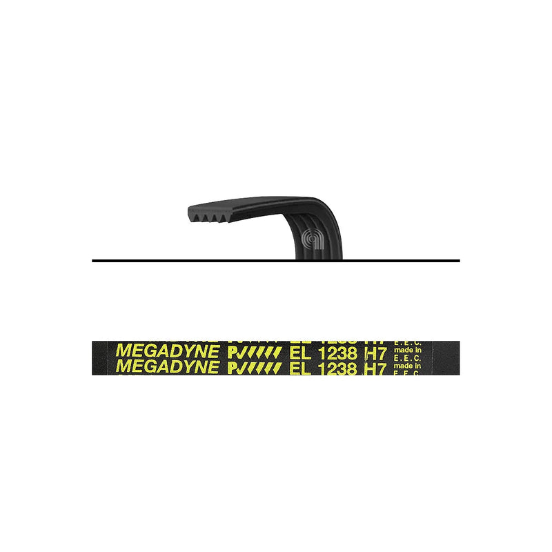 SMEG WHIRLPOOL ARDO - Poly-V Belt for Washing Machine - 1238 H7