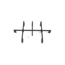 Black two-burner grill compatible with Whirlpool C00520951