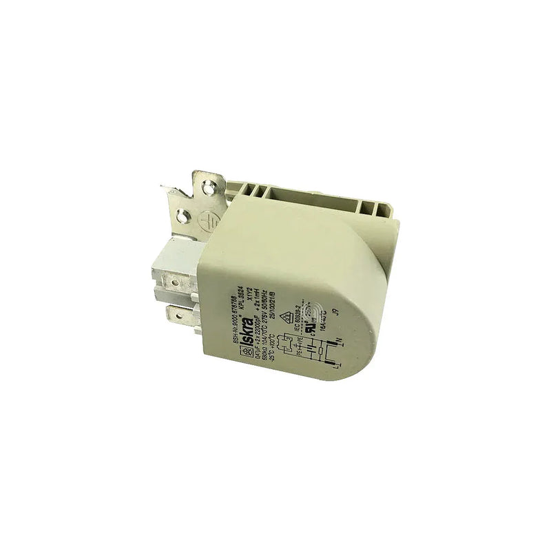Original capacitor for Bosch dryer with references 00181928 and 00603267