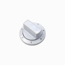White control knob for oven Beko 250315075 Indesit C00915972