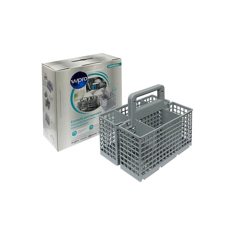 Universal cutlery basket for Whirlpool and Indesit dishwasher