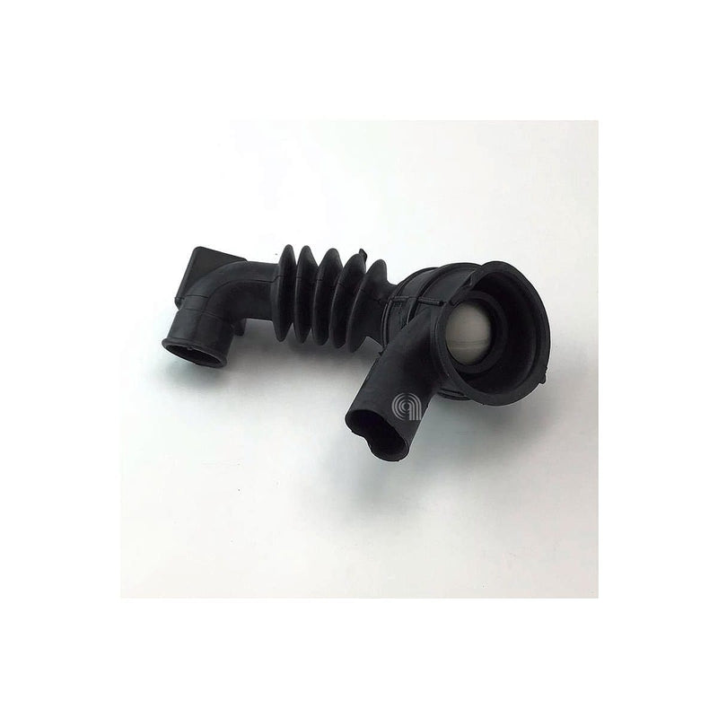 Original Whirlpool Indesit washing machine drain tube with anti-return ball