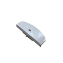 Original white refrigerator door handle Smeg codes 694931005 694931190