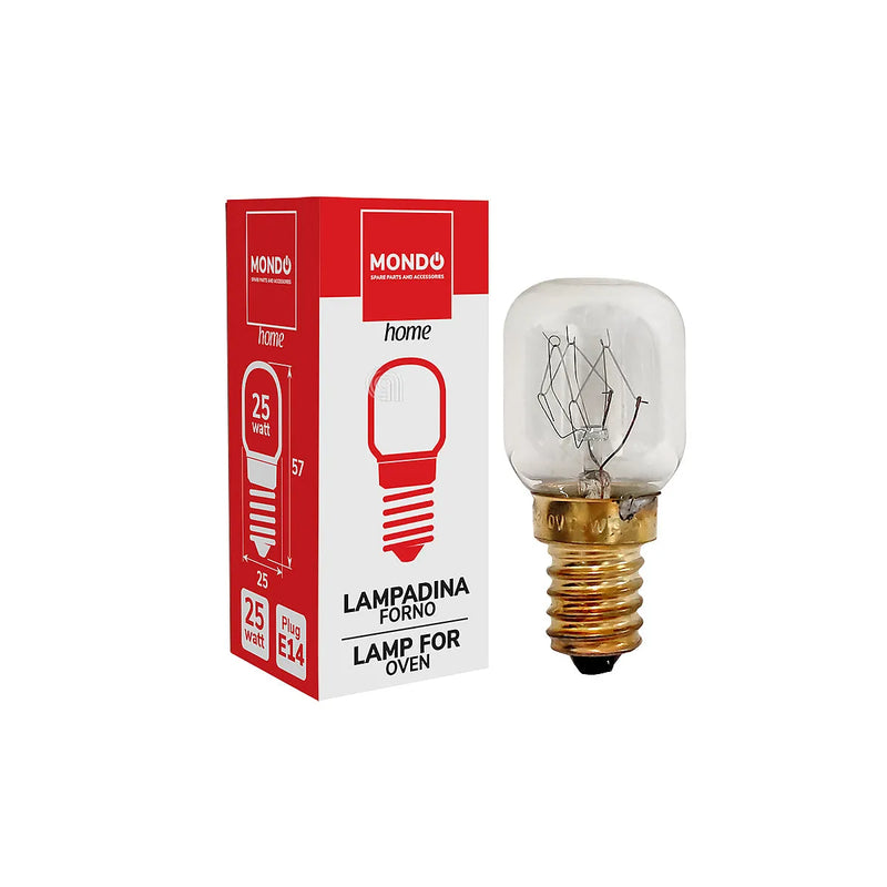 WHIRLPOOL, ARÇELIK, ARISTON, BOSCH, BALAY, INDESIT, SIEMENS, BEKO - Oven Bulb - E14 25W 300°C