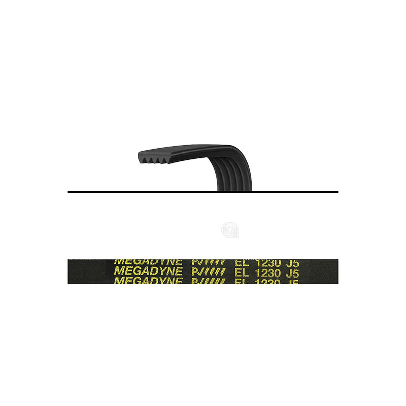 ARDO MERLONI, WHIRLPOOL, INDESIT, NEW POL, IGNIS, UNIVERSAL - Washer Belt 1230 J5 - 416002800